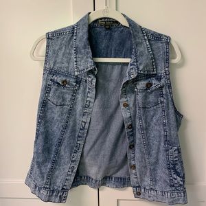 Denim vest